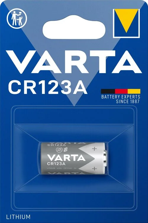 Φωτογραφία προϊόντος: VARTA CR123 BL1