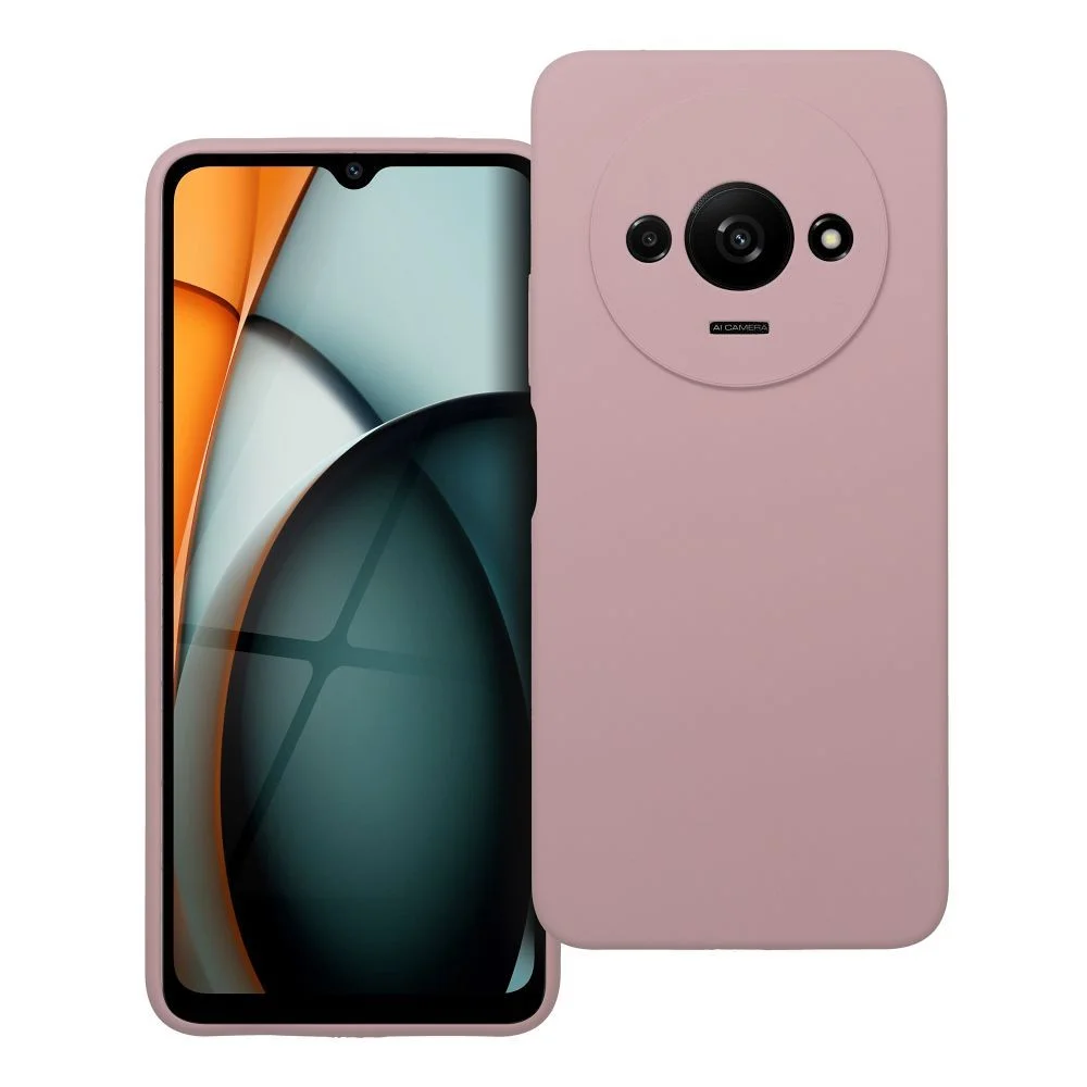 Φωτογραφία προϊόντος: . Case SILICONE 2mm for XIAOMI REDMI A3 4G sand pink