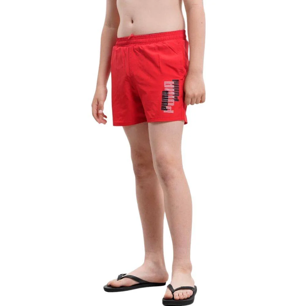 Φωτογραφία προϊόντος: 673269-11 - PUMA ESS+ LOGOLAB WOVEN BOYS SHORT RED Color
