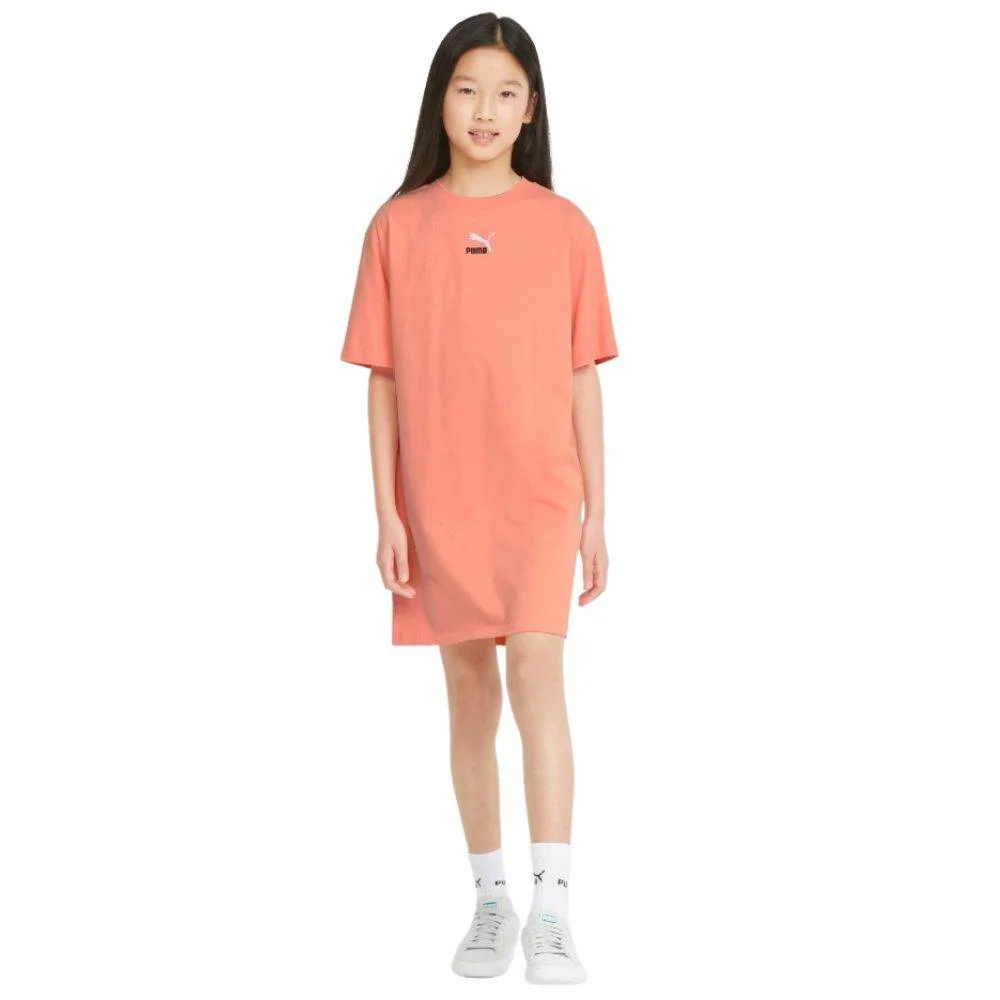 Φωτογραφία προϊόντος: 533393-28 - PUMA GIRLS TEE DRESS JR PEACH Color