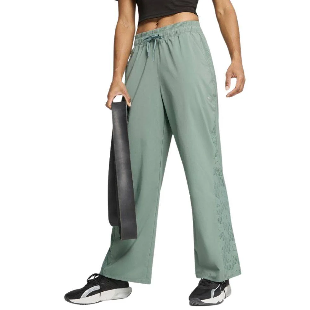 Φωτογραφία προϊόντος: 526793-30 - PUMA LACE WOVEN PANT GREEN MOON Color