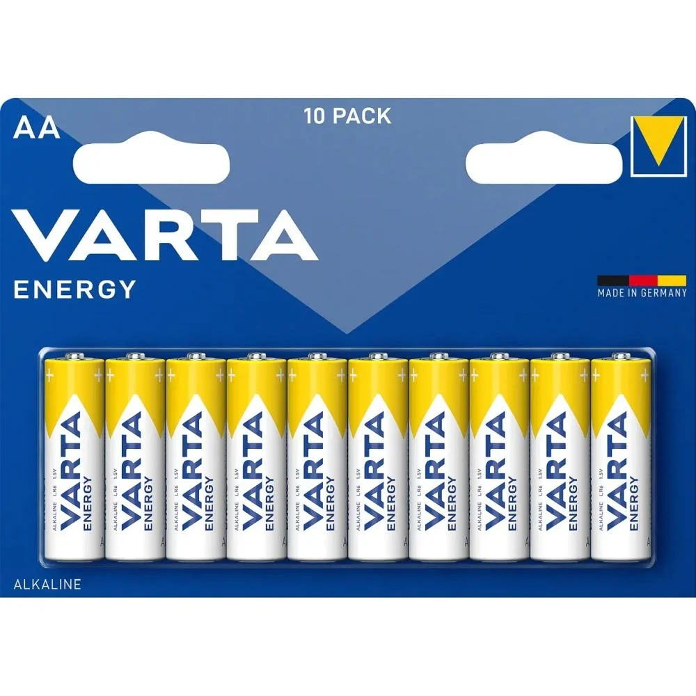 Φωτογραφία προϊόντος: VARTA alkaline battery R6 (AA) Energy 10 τεμάχια
