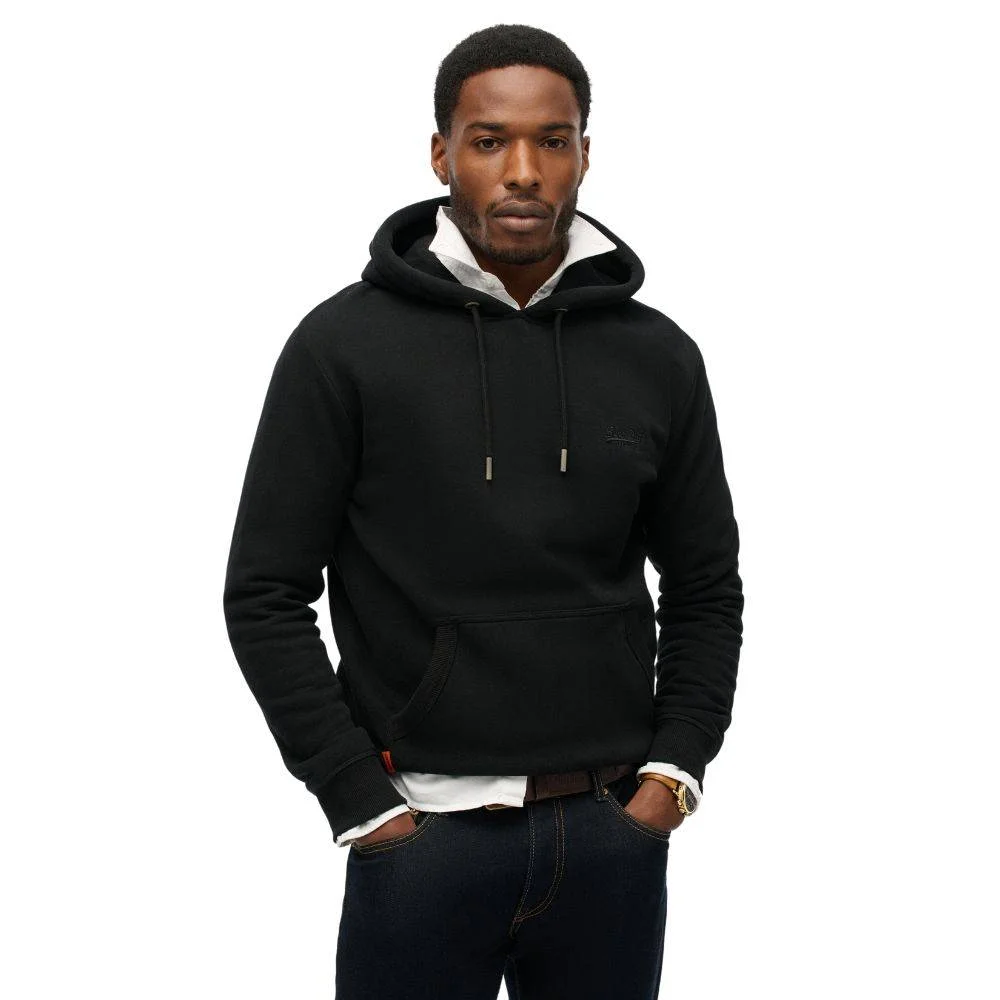 Φωτογραφία προϊόντος: M2013110A-02A - SUPERDRY ESSENTIAL LOGO HOODIE BLACK Color