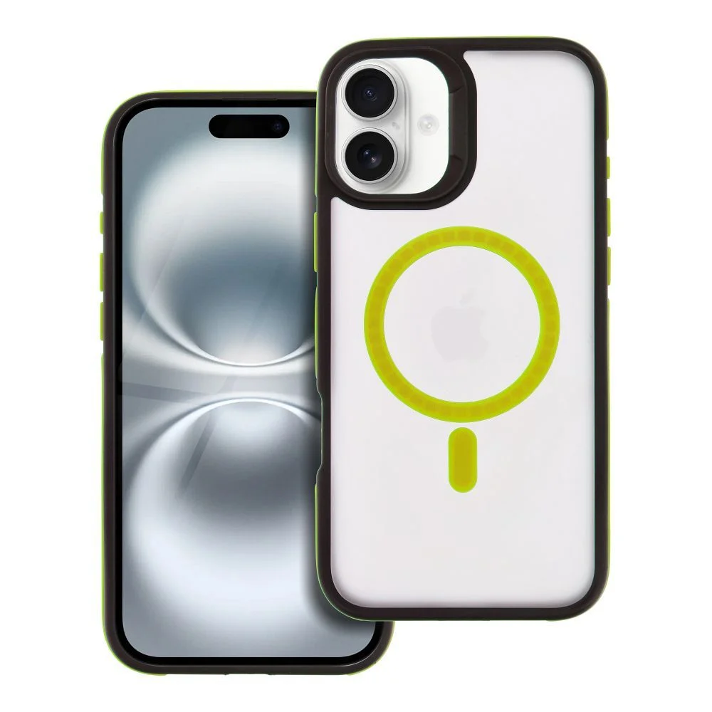 Φωτογραφία προϊόντος: . Case NEO for IPHONE 16 Plus compatible with MagSafe yellow