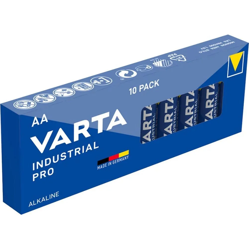 Φωτογραφία προϊόντος: . VARTA alkaline battery R6 (AA) Industrial Pro 10 pcs