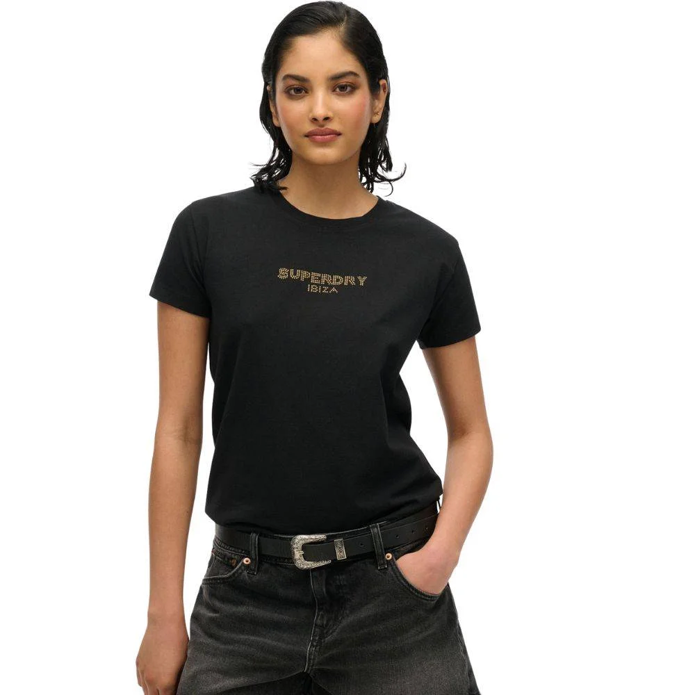 Φωτογραφία προϊόντος: W1011612A-VD3 - SUPERDRY SPORT LUXE FITTED TEE BLACK Color