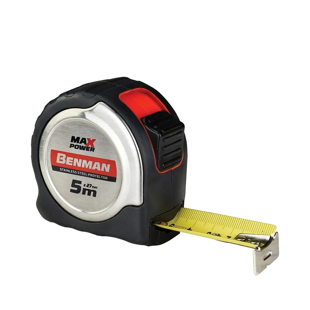 Φωτογραφία προϊόντος: Benman Μέτρο Ρολό MaxPower 5m x 27mm - 70637