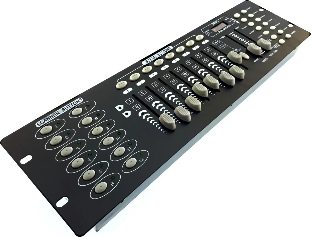 Φωτογραφία προϊόντος: OEM Factory 512 Light DMX Controller Κονσόλα Φωτισμού με 192 Κανάλια Ελέγχου με Τοποθέτηση Rack 19236276