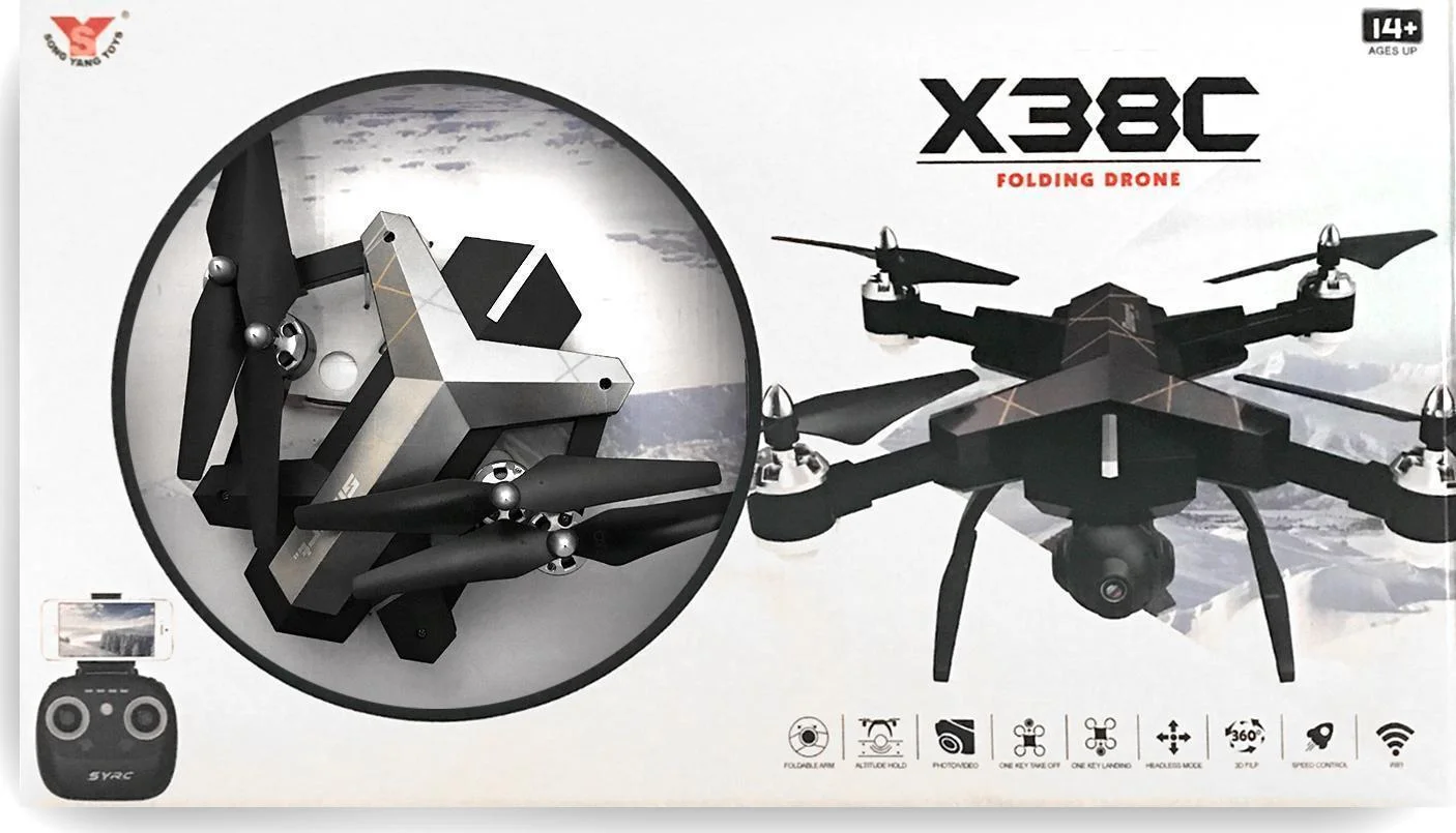 Φωτογραφία προϊόντος: OEM X38C Drone FPV με Κάμερα 720p 225848