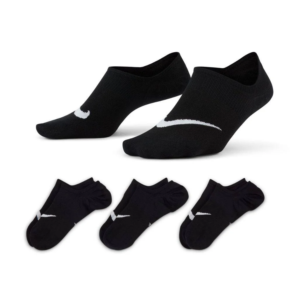 Φωτογραφία προϊόντος: SX5277-011 - NIKE EVERYDAY PLUS LIGHTWEIGH 3PP SOCKS BLACK / WHITE Color