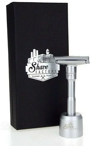 Φωτογραφία προϊόντος: The Shave Factory Adjustable Safety Razor Matte Plus Stand