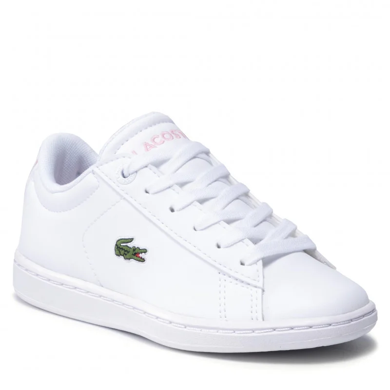 Φωτογραφία προϊόντος: LACOSTE CARNABY EVO 0120 SUI WHITE PINK 7-40SUI00021Y9