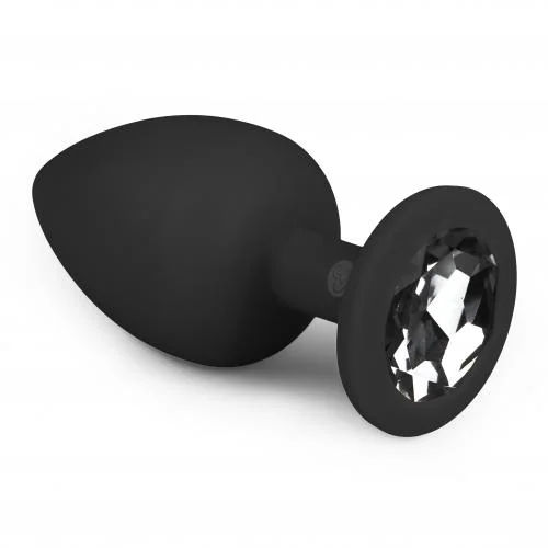 Φωτογραφία προϊόντος: EasyToys Diamond Plus-Πρωκτική Σφήνα- Διαμάντι σε χρώμα μαύρο, 1τμχ