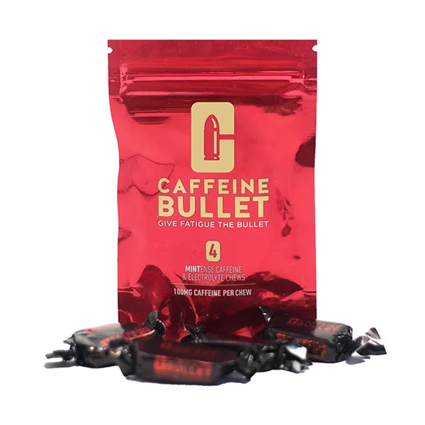 Φωτογραφία προϊόντος: Caffeine Bullet Mintense Energy Chews Σακούλα 4τεμ.