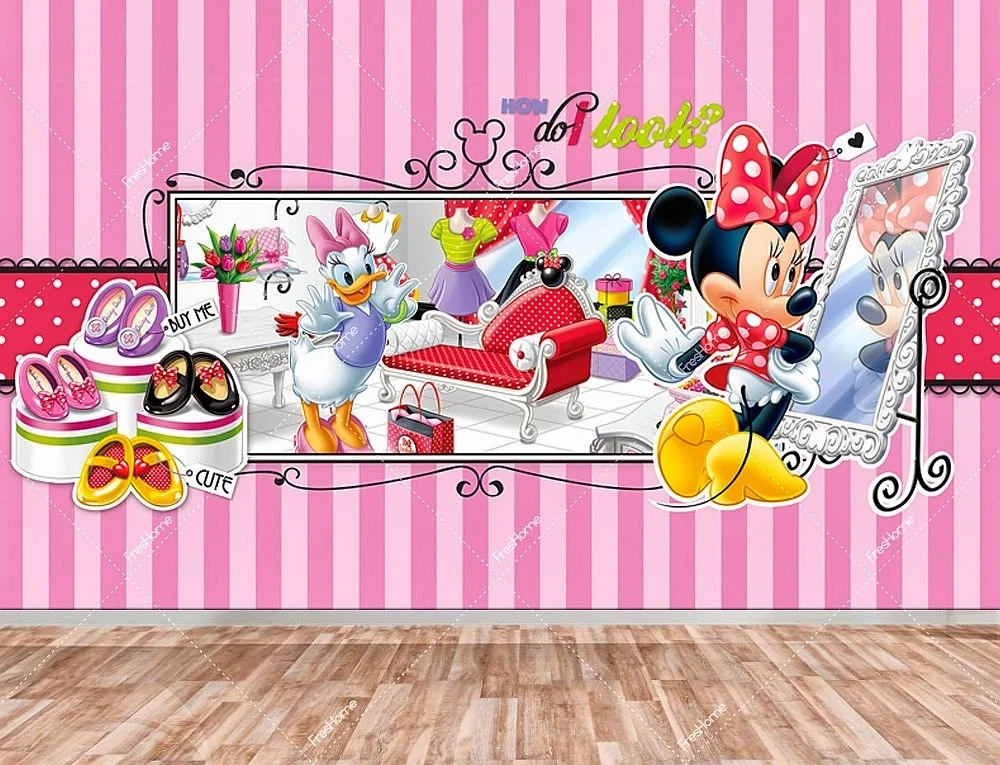 Φωτογραφία προϊόντος: Azur Φωτοταπετσαρία Minnie Mouse 1 - Επιλογή Υλικού