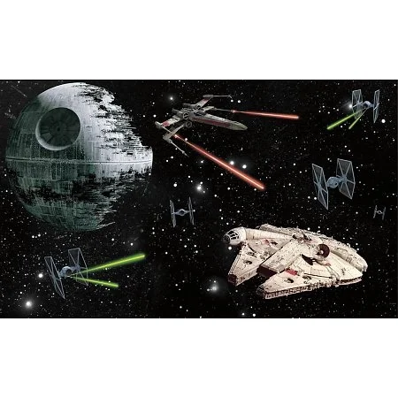 Φωτογραφία προϊόντος: Azur Φωτοταπετσαρία Star Wars 8 - Επιλογή Υλικού - 1Μx1Υ