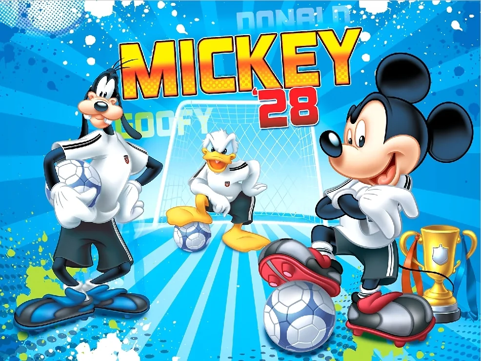 Φωτογραφία προϊόντος: Azur Φωτοταπετσαρία Mickey Mouse 9 - Χαρτί Πλαστικοποιημένο