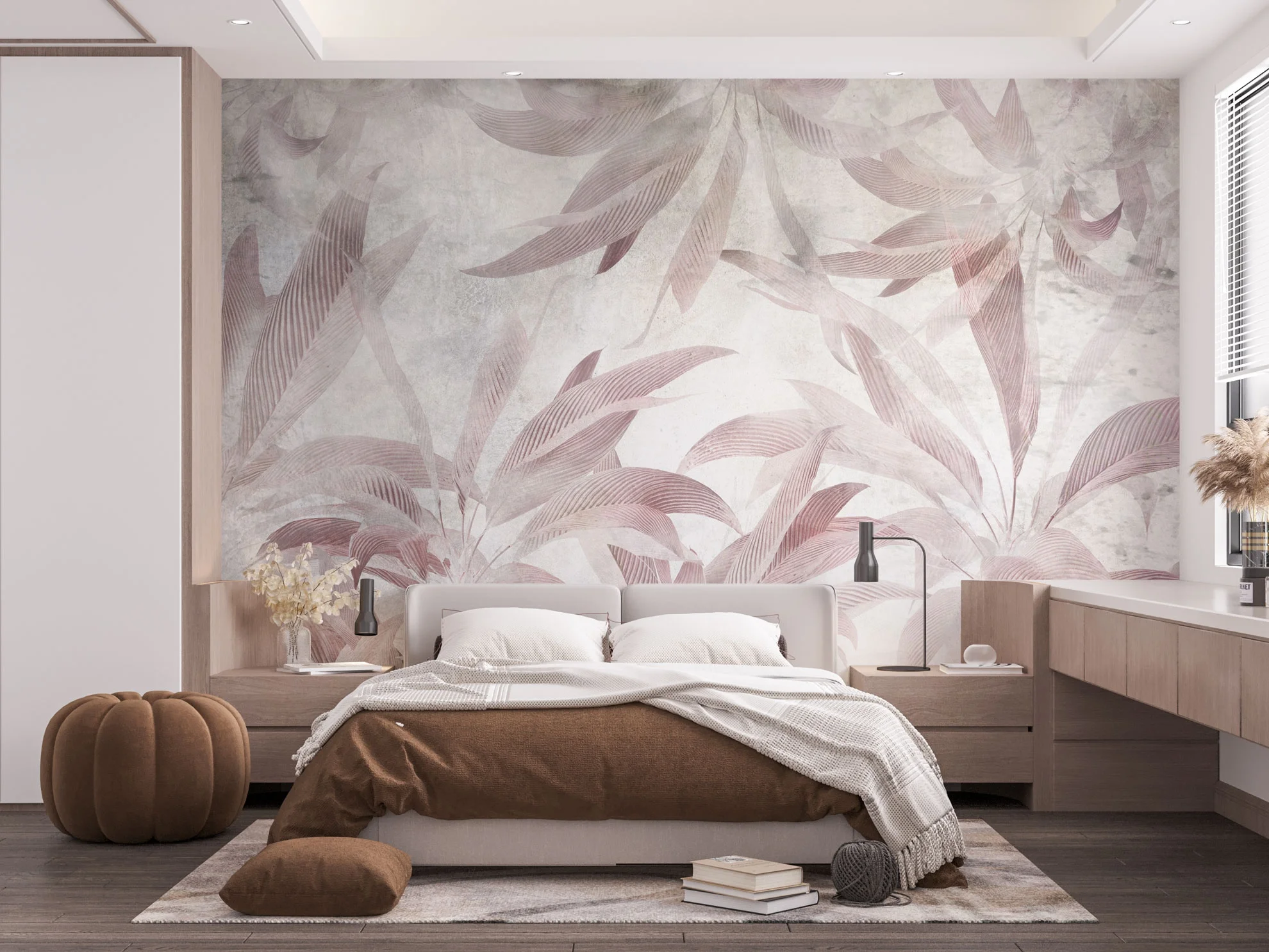 Φωτογραφία προϊόντος: Azur Φωτοταπετσαρία Pink Palm Dreams - Επιλογή Υλικού - 1Μx0Πx1Υ