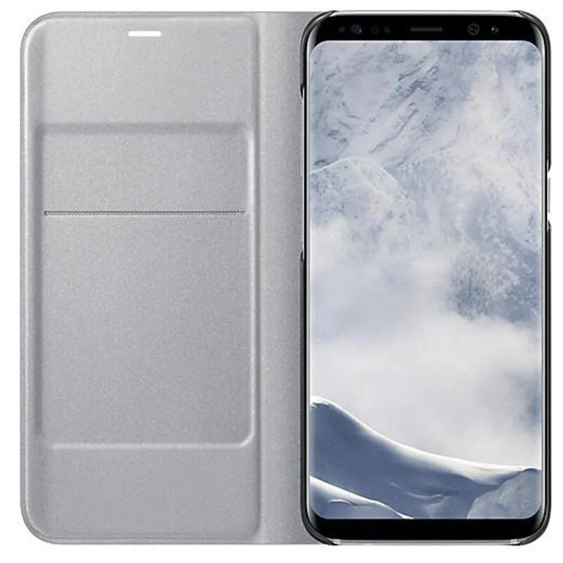 Φωτογραφία προϊόντος: Θήκη Flip Cover για Galaxy S8 Ασημί OEM