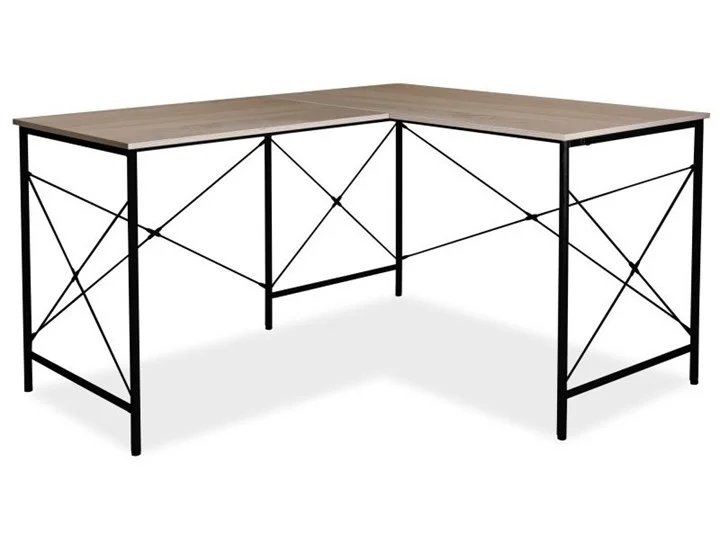 Φωτογραφία προϊόντος: Signal Γραφείο B-182 - MDF / Μέταλλο - 140Μx120Πx76Υ
