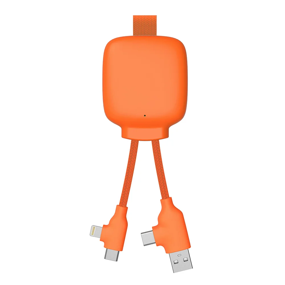 Φωτογραφία προϊόντος: Xoopar Gamma Lite GRS Power Bank 3.000mAh + Multi USB Cable Orange