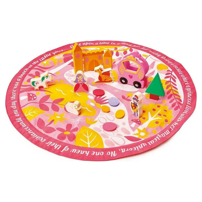 Φωτογραφία προϊόντος: Tender Leaf Toys Χαλάκι Δραστηριοτήτων Ροζ για 36+ Μηνών Ø45x9cm