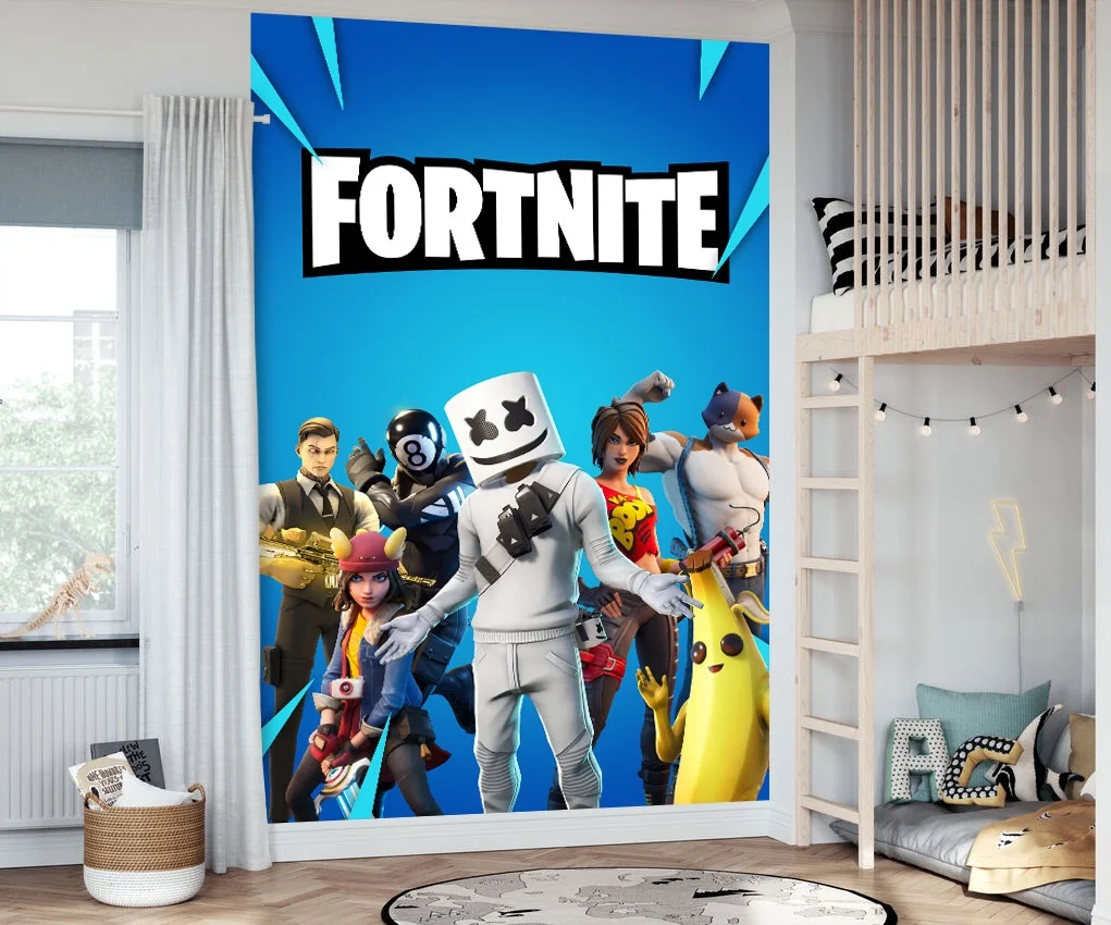 Φωτογραφία προϊόντος: Azur Φωτοταπετσαρία FORTNITE 4 - Χαρτί Πλαστικοποιημένο - 1Μx1Υ