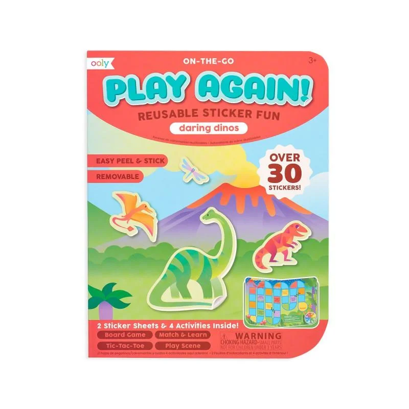 Φωτογραφία προϊόντος: Play Again Mini On The Go Activity Kit - Daring Dinos