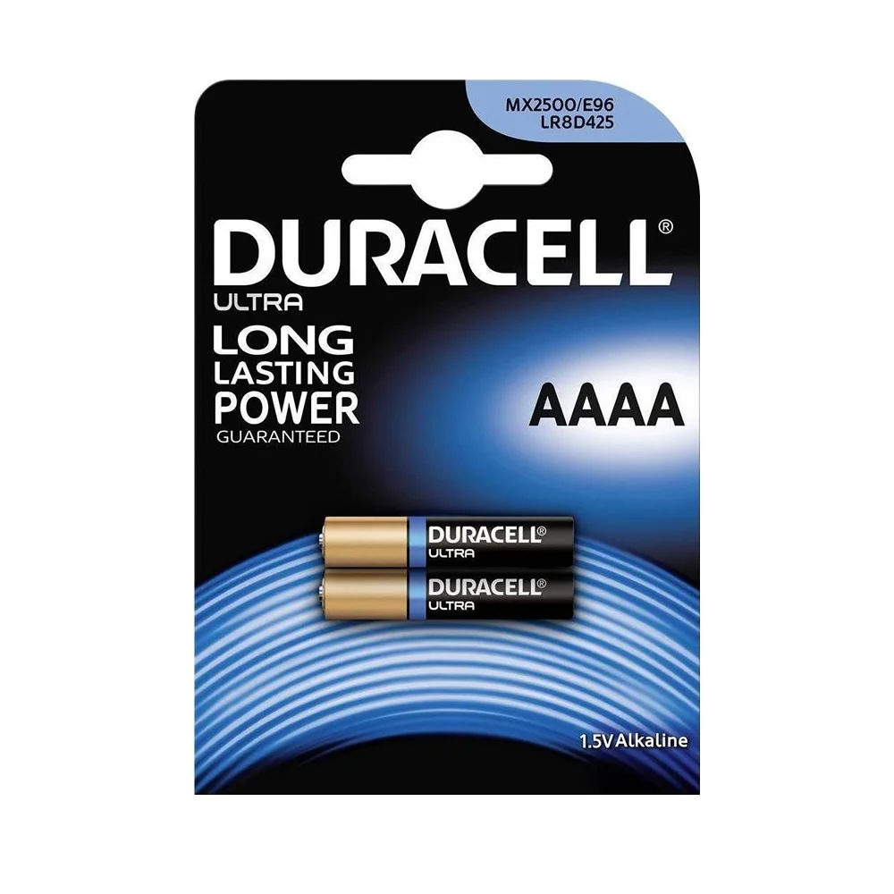 Φωτογραφία προϊόντος: DURACELL Battery (LR61) AAAA Alkaline (2 batteries / blister) 1.5V