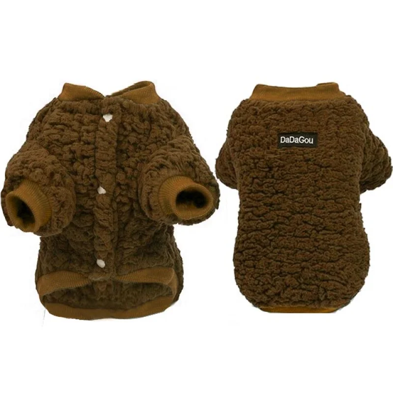 Φωτογραφία προϊόντος: Jacket σκύλου Fleece Winter Καφέ