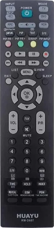 Φωτογραφία προϊόντος: Universal Control Huayu RM-D657 για LG LCD smart TV