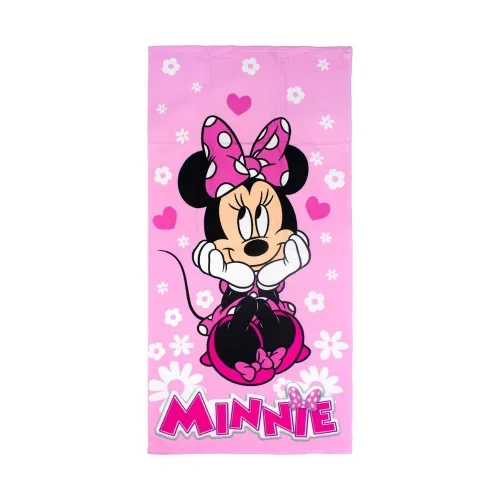 Φωτογραφία προϊόντος: Dimcol Πετσέτα Θαλάσσης Quick Dry Disney Home Minnie 70x140 εκ. Baby Pink