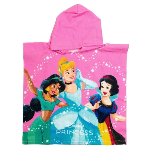 Φωτογραφία προϊόντος: Dimcol Πόντσο Θαλάσσης Quick Dry Disney Home Princess 50x100 Baby Pink