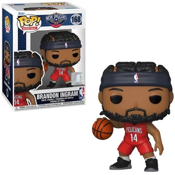 Φωτογραφία προϊόντος: Funko Pop! NBA Basketball: New Orleans Pelicans - Brandon Ingram 168 Vinyl Figure 2161880 889698722506 Funko Pop Sports Funko