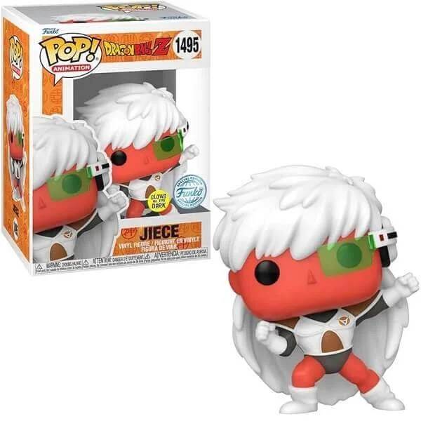 Φωτογραφία προϊόντος: Funko Pop! Animation: Dragon Ball Z - Jiece (Glows in the Dark) (Special Edition) 1495 Vinyl Figure 2163824 889698715676 Funko Pop Animation Funko