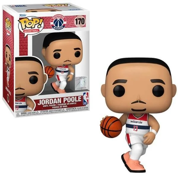 Φωτογραφία προϊόντος: Funko Pop! Basketball NBA: Washington Wizards - Jordan Poole 170 Vinyl Figure 2166063 889698722537 Funko Pop Sports Funko