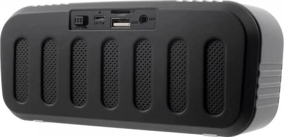 Φωτογραφία προϊόντος: Νew Rixing NR-2013 Ηχείο Bluetooth 6W με Ραδιόφωνο και Διάρκεια Μπαταρίας έως 4 ώρες Μαύρο
