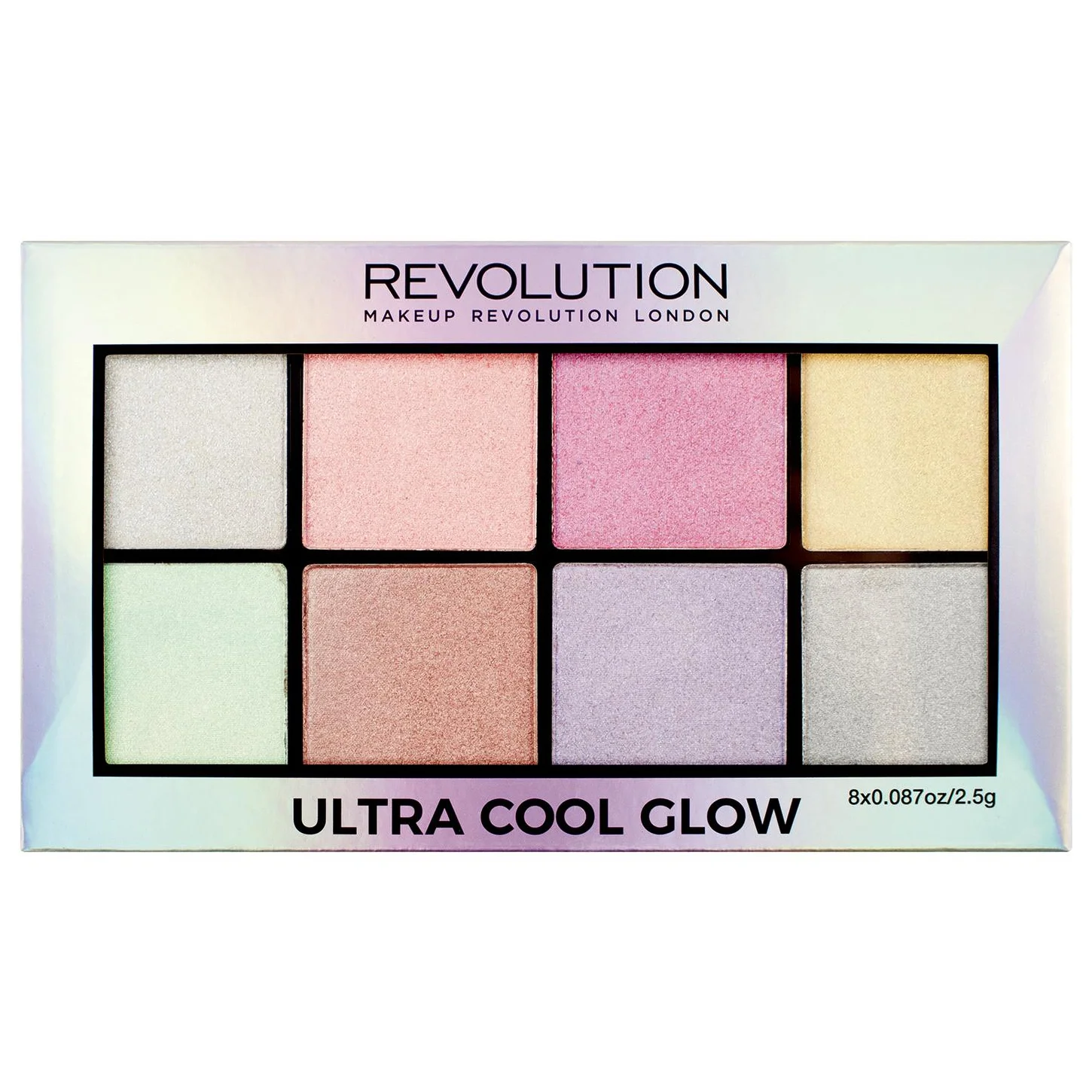 Φωτογραφία προϊόντος: Makeup Revolution Ultra Cool Glow Highlighter Palette (20gr)
