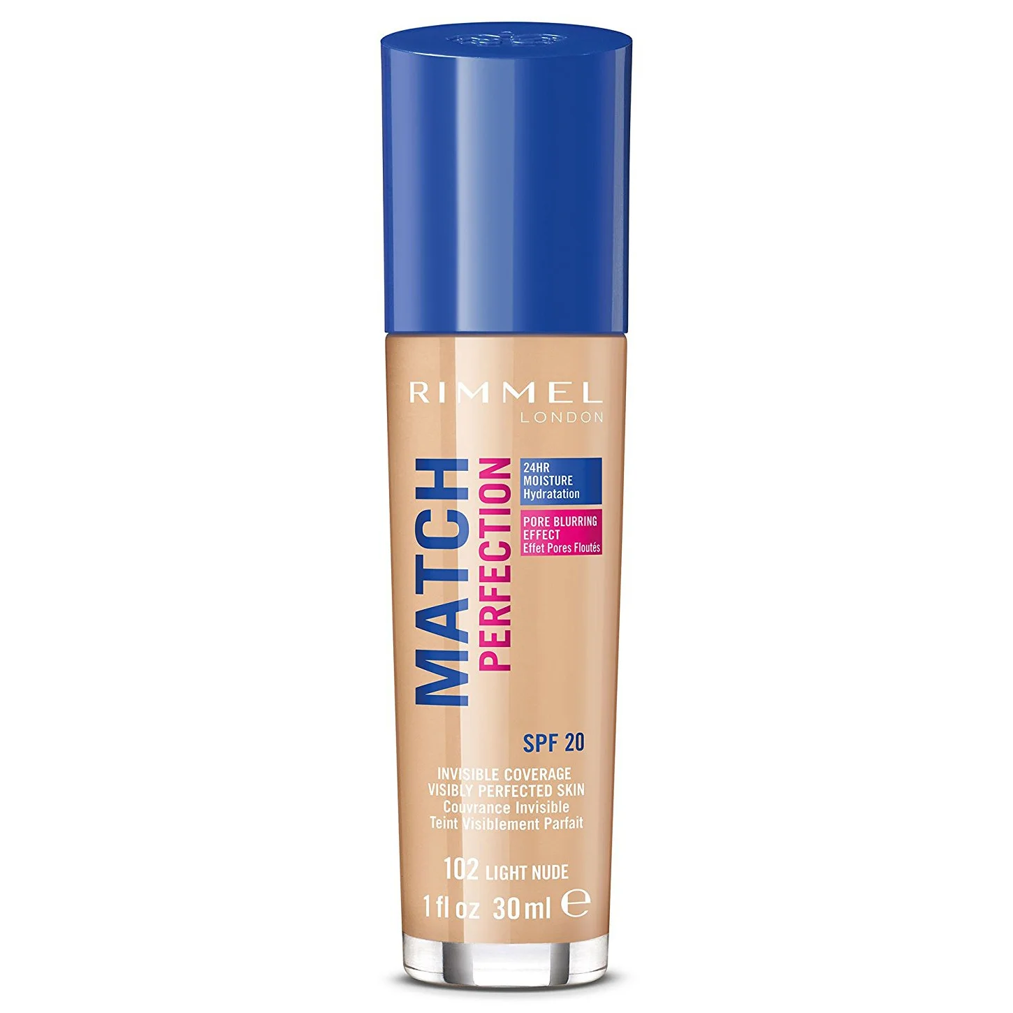 Φωτογραφία προϊόντος: Rimmel Match Perfection Foundation - 102 Light Nude (30ml)