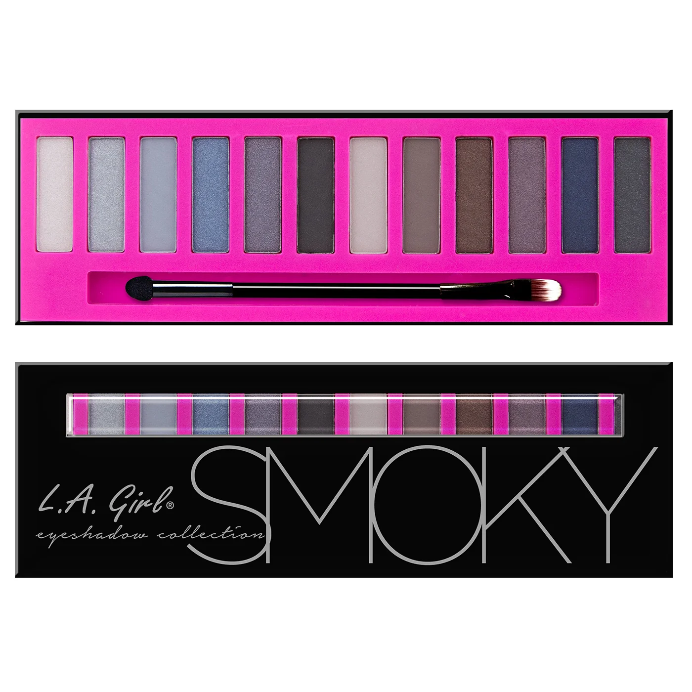 Φωτογραφία προϊόντος: L.A. Girl Beauty Brick Eyeshadow Palette - GES332 Smoky (12gr)