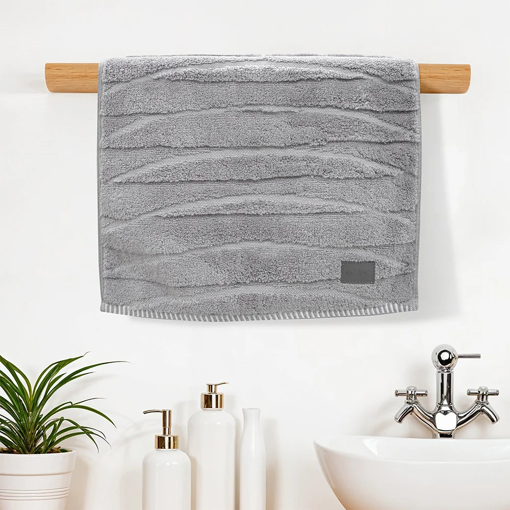 Φωτογραφία προϊόντος: Lino Home LINO Πετσέτα Χεριών (40x60) Loomline Γκρι