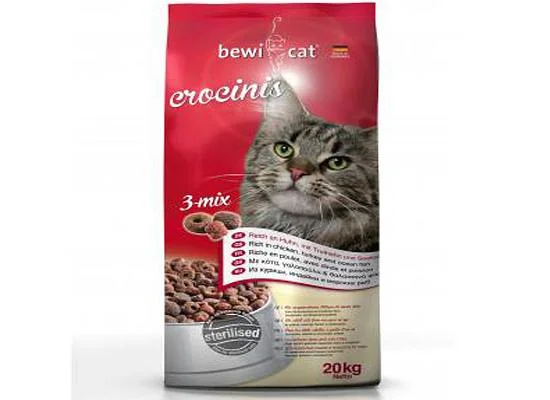 Φωτογραφία προϊόντος: Bewi cat Crocinis & Sterilised 20kgr