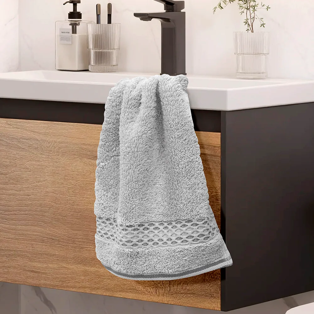 Φωτογραφία προϊόντος: Lino Home LINO Πετσέτα Χεριών (30x50) Igalo Ασημί