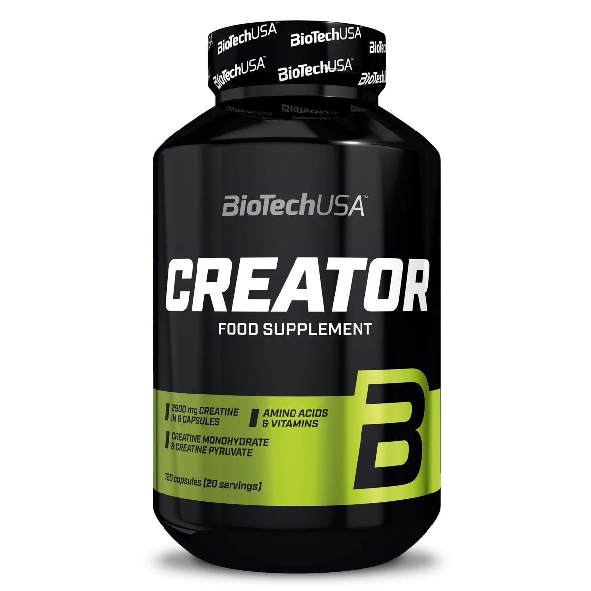 Φωτογραφία προϊόντος: BioTechUSA Creatine CreaTor (120 caps)