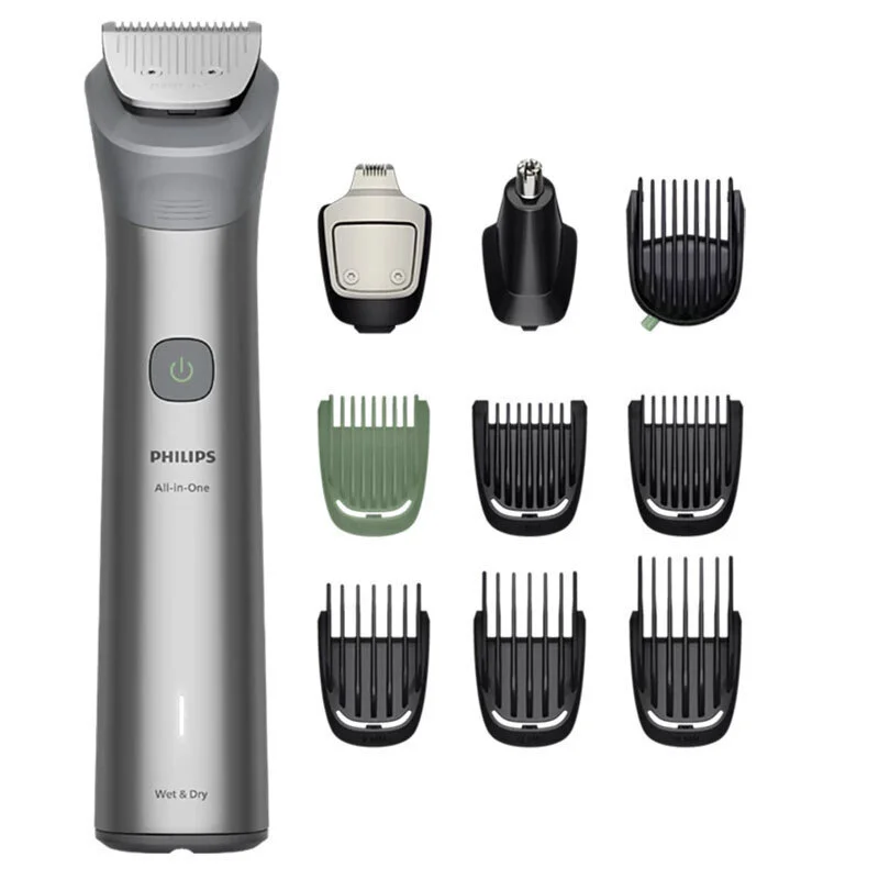 Φωτογραφία προϊόντος: Philips Multigroom Σετ Επαναφορτιζόμενης Κουρευτικής Μηχανής Γκρι MG5921/15