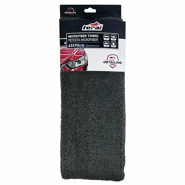 Φωτογραφία προϊόντος: FERAL Πετσέτα Microfiber Detailing Pro Feral Coral Towel 60x90cm 1 Τεμάχιο