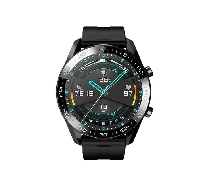 Φωτογραφία προϊόντος: Keshuyou i12 44mm Smartwatch με Παλμογράφο (Μαύρο)
