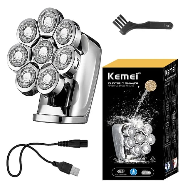 Φωτογραφία προϊόντος: Kemei KM-1525 Ξυριστική Μηχανή Προσώπου Επαναφορτιζόμενη