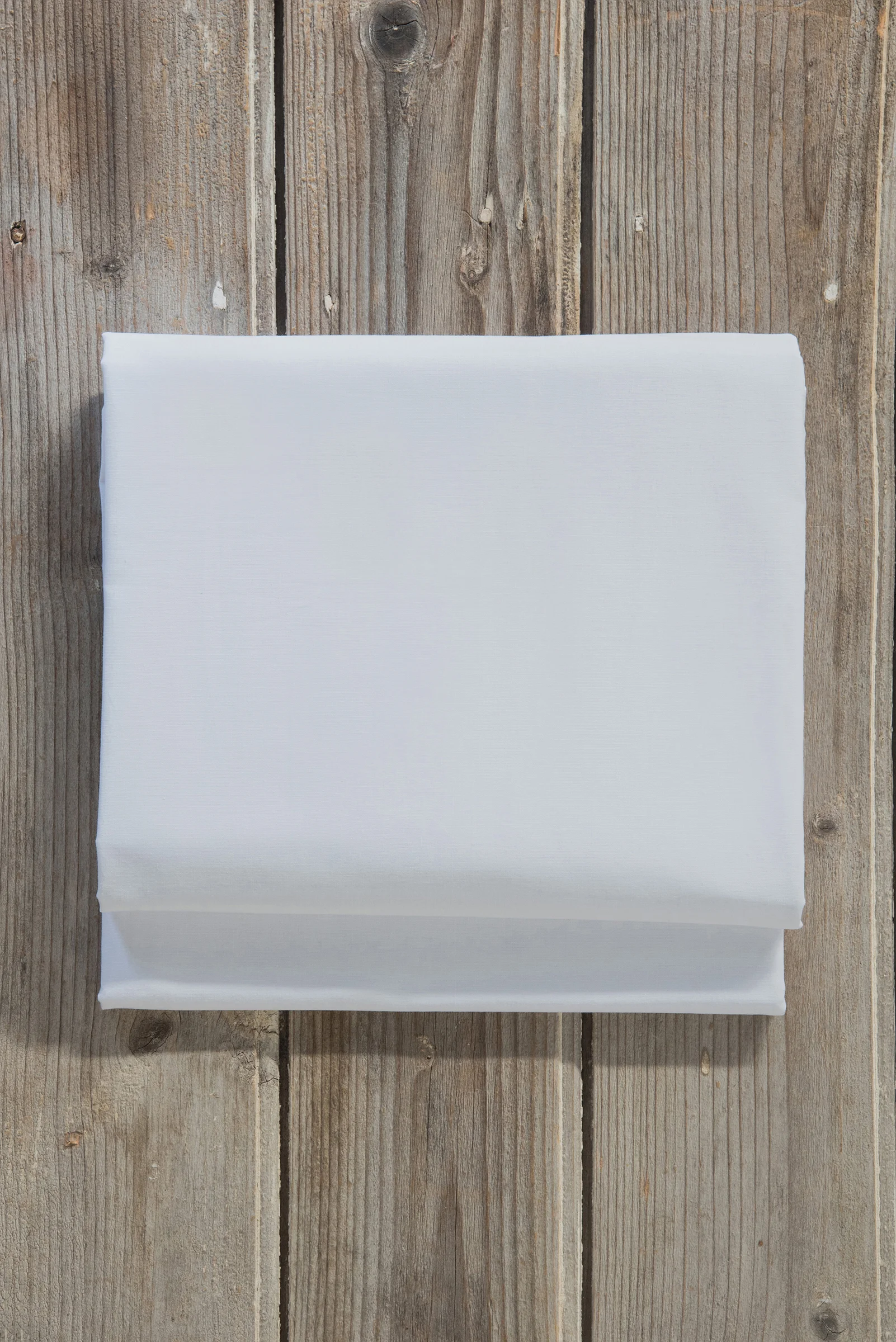 Φωτογραφία προϊόντος: Σεντόνι 160x260 Μονό Nima Unicolors White 100% βαμβακερόΧωρίς Λάστιχο