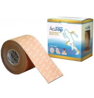 Φωτογραφία προϊόντος: OEM Tape Κινησιοθεραπείας Acu Top Silk (Ρολό 5cm x 5m)